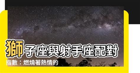 獅子射手|射手獅子合嗎？熱情融合的星座火花 – 星語軌跡 讓星星告訴你星。